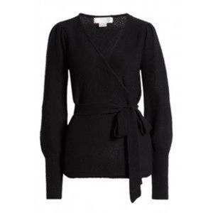Rachel Parcell Wrap Knit Cardigan Puff Sleeve, XL